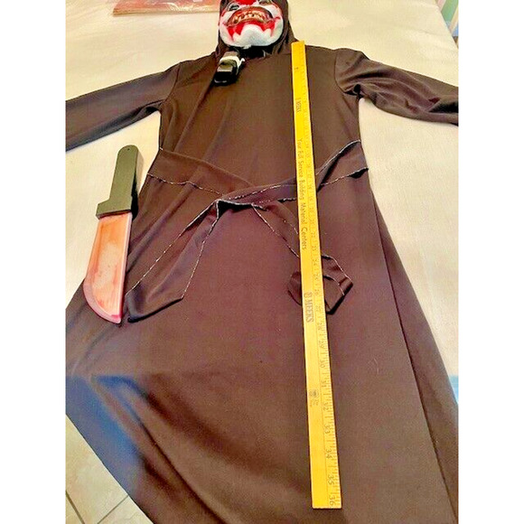 Halloween Bloody Mask Light Up Costume Horror Creepy - Picture 3 of 13